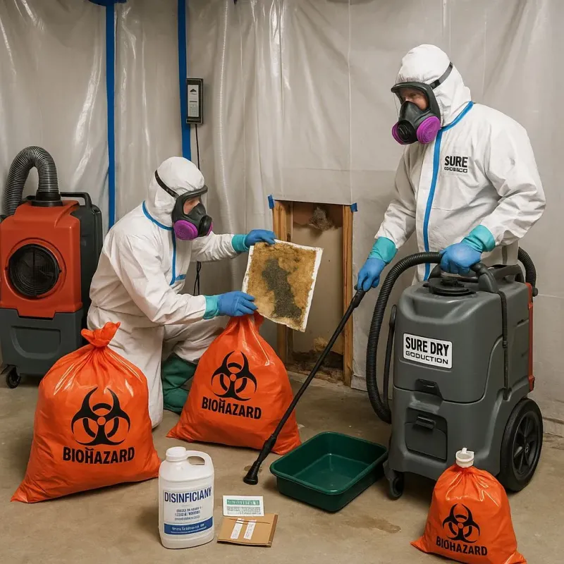 Contaminated Water Handling Protocols process in Southside, AR