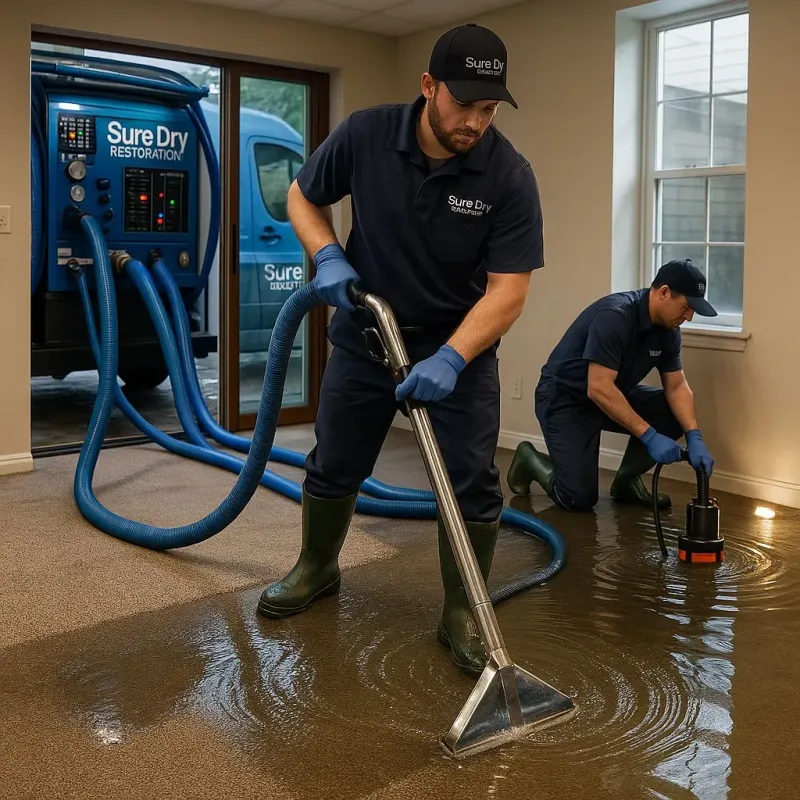 Water Extraction and Removal process in Southside, AR